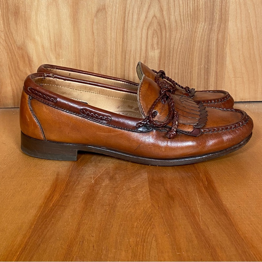 Men's 8.5 Allen Edmonds Woodstock Loafers Brown SEF1568
